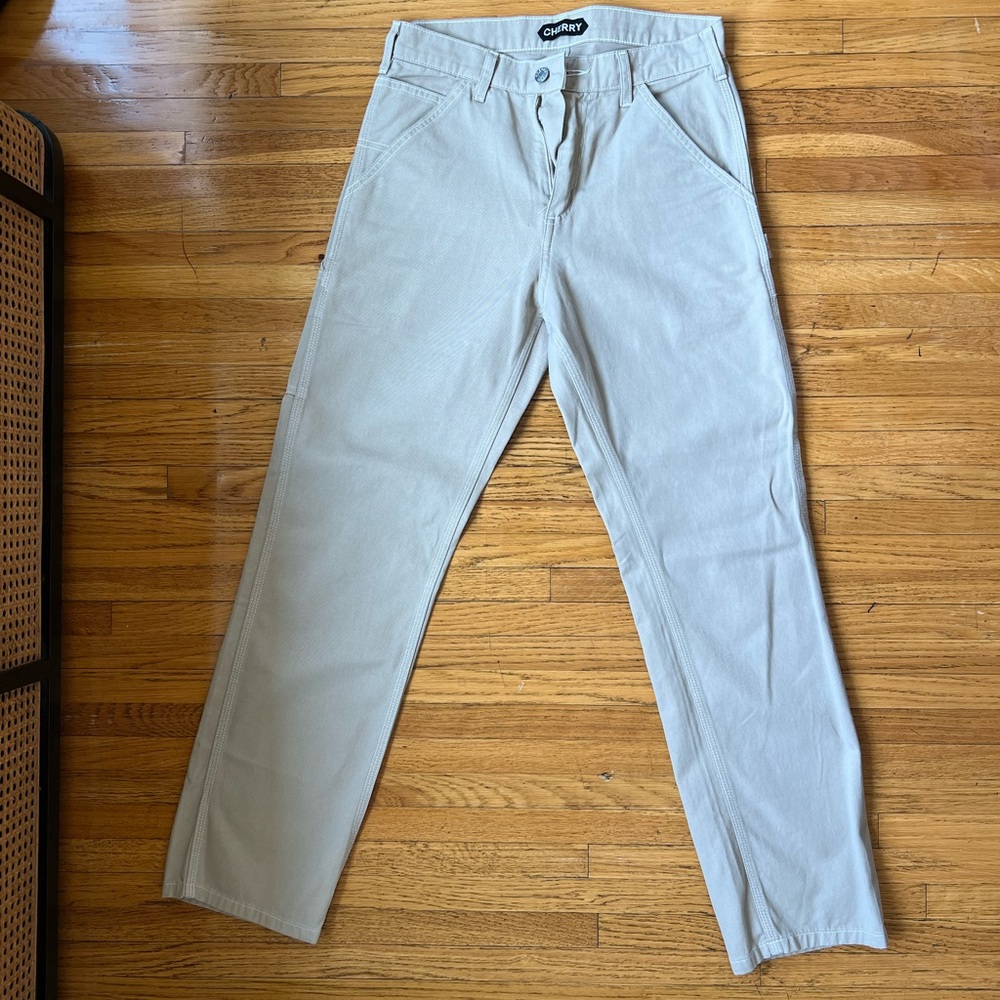 CHERRY LA Painter Pants in Sand (never worn)